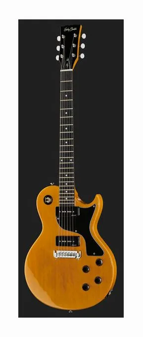 Harley Benton SC-Special TV Yellow, przełącznik przetworników i gniazdo wyjściowe