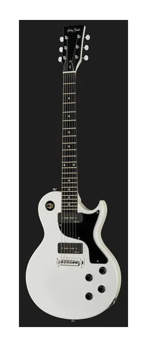 Harley Benton SC-Special Faded White, profil boczny korpusu