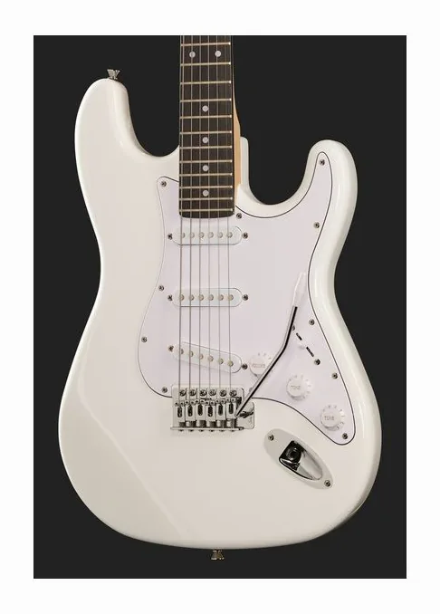 Harley Benton ST-20 WH Standard Series, prog zerowy i pierwsze pozycje na gryfie