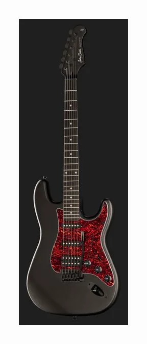 Harley Benton ST-20HSS SBK Standard w/Cable, linie korpusu z góry