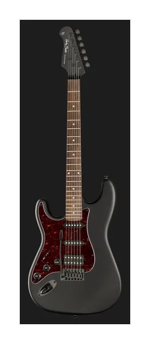 Harley Benton ST-20HSS SBK St. Series w/Bag, linie korpusu z góry