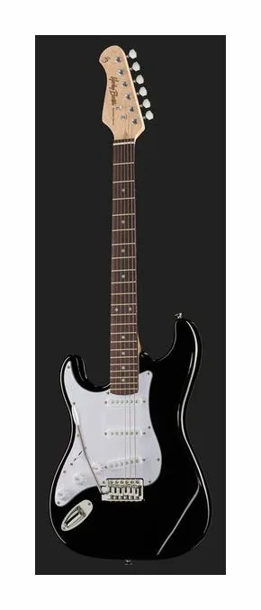 Harley Benton ST-20LH BK Standard Series, przetworniki i gałki regulacji
