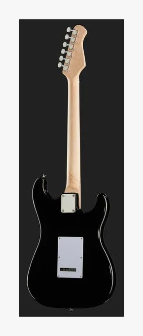 Harley Benton ST-20LH BK Standard Series, tył korpusu