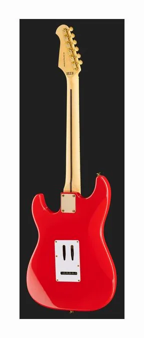 Harley Benton ST-59HM Fiesta Red w/Bag, profil boczny korpusu