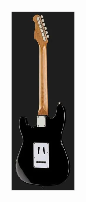 Harley Benton ST-62 BK Vintage Series, linie korpusu z góry
