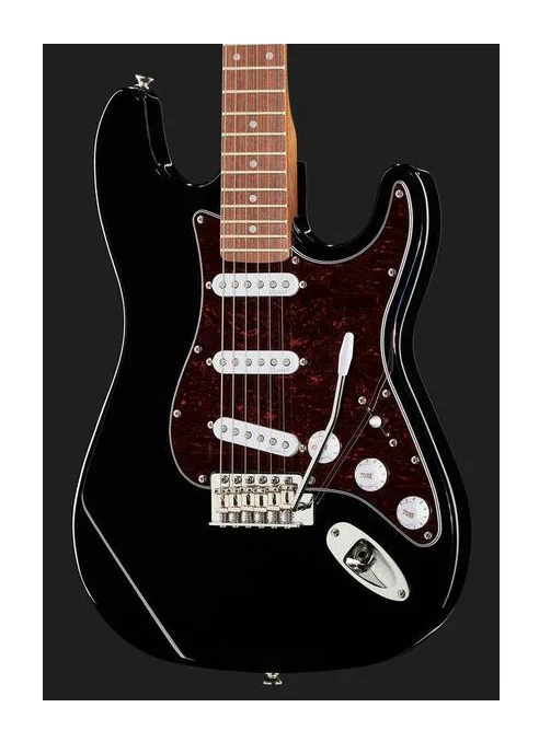 Harley Benton ST-62 BK Vintage Series, przetworniki i gałki regulacji