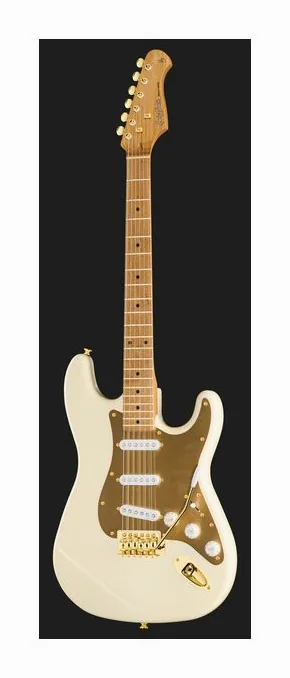 Harley Benton ST-62DLX VW V. Series w/Bag z bliska od przodu