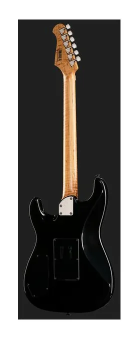 Harley Benton ST-80FR HH Holographic, korpus i lakier z bliska