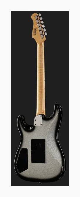 Harley Benton ST-80FR MN HH SSB, główka z kluczami i logo