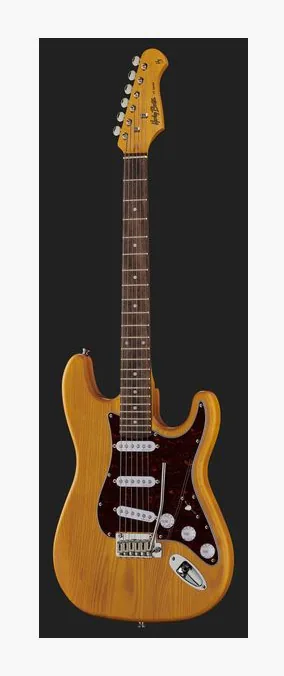 Harley Benton ST-90SA Swamp Ash DLX w/Bag, prog zerowy i pierwsze pozycje na gryfie