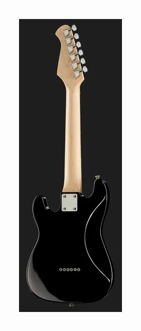 Harley Benton ST-Junior BK Standard Series, linie korpusu z góry