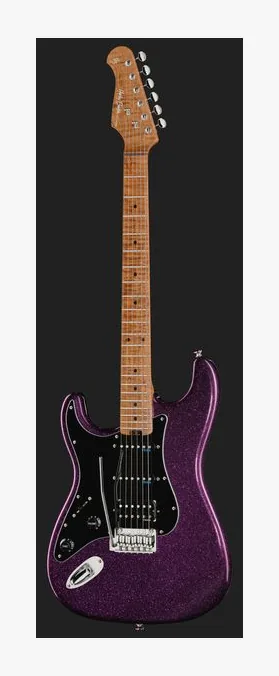 Harley Benton ST-Modern HSS SFG, gryf i podstrunnica z boku