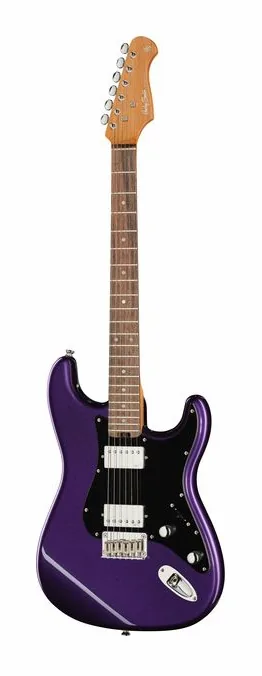 Harley Benton ST-Modern MN HSS LH SP z bliska od przodu