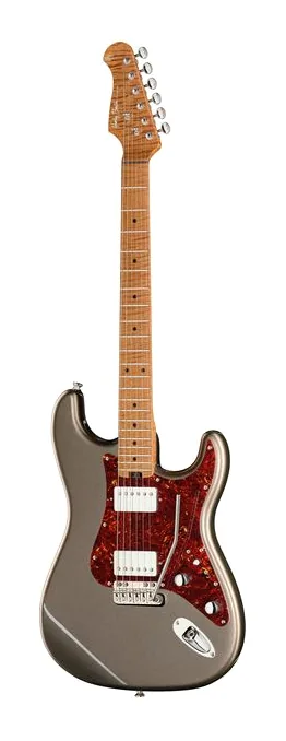 Harley Benton ST-Modern Carlos Asensio CGM sfotografowana frontalnie