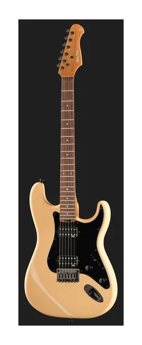 Harley Benton ST-Modern Plus MN HSS LH SP, korpus i lakier z bliska