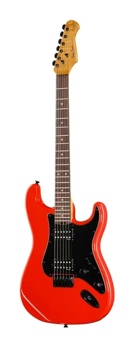 Harley Benton ST-Modern Plus HSS DRM w/Safe widziana od przodu