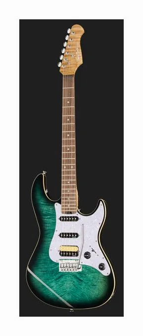 Harley Benton ST-Modern Plus HSS LPB, profil boczny korpusu