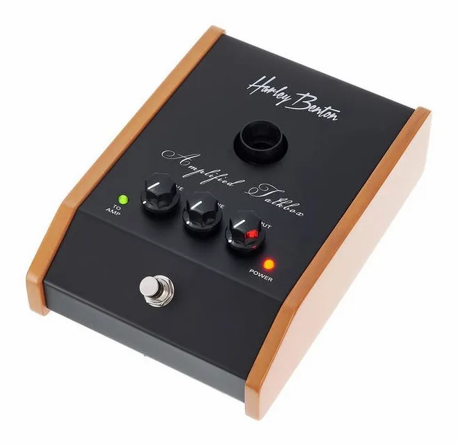 Harley Benton Talk Box, złącza z tyłu urządzenia
