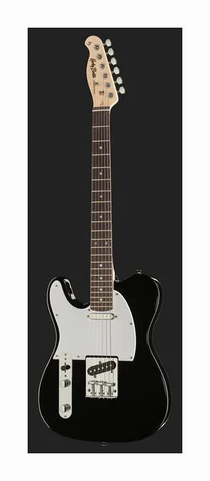 Harley Benton TE-20 BK LH Standard Series, gryf i podstrunnica z boku