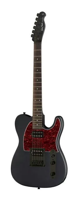 Harley Benton TE-20HH SBK Standard Series ujęta od przodu na neutralnym tle