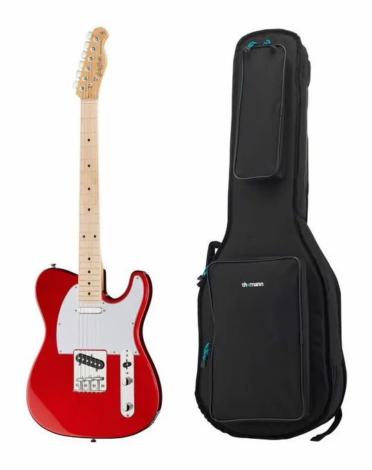 Harley Benton TE-20MN CA Standard w/Bag sfotografowana frontalnie