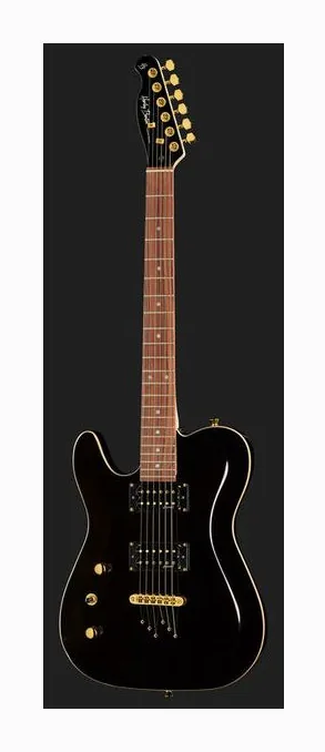 Harley Benton TE-40 LH TBK D. Series w/Bag, główka z kluczami i logo