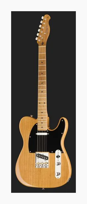 Harley Benton TE-52 NA Vintage Series w/Bag, profil boczny korpusu