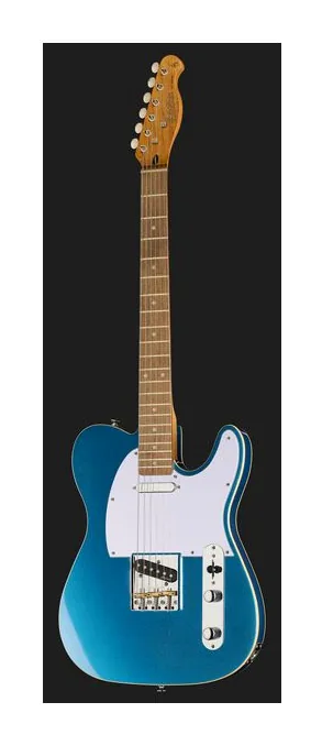 Harley Benton TE-62DB LH LPB, prog zerowy i pierwsze pozycje na gryfie