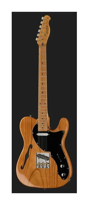 Harley Benton TE-69TL Hot Rod NT Roas w/Case ujęta od przodu na neutralnym tle