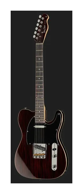 Harley Benton TE-70RW Deluxe Series, korpus i lakier z bliska