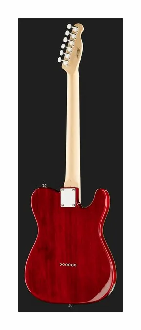 Harley Benton TE-90QM LH Trans Red, przełącznik przetworników i gniazdo wyjściowe