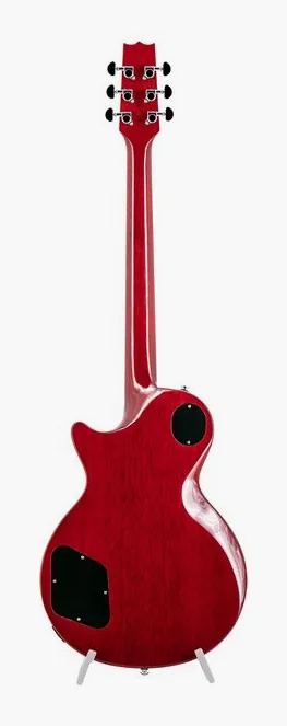 Heritage Guitar Ascent+ H-137 P90 Cherry, gryf i podstrunnica z boku