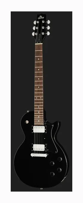 Heritage Guitar Ascent H-137 Humbucker Black, tył korpusu