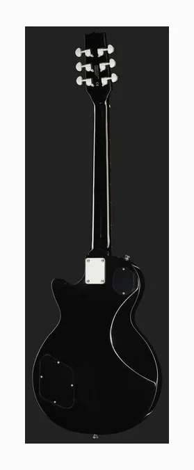 Heritage Guitar Ascent H-137 Humbucker Black, przetworniki i gałki regulacji