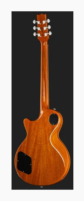 Heritage Guitar Ascent+ H-150 Lake Blue Burst, linie korpusu z góry
