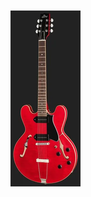 Heritage Guitar Standard H-530 TRC, główka z kluczami i logo