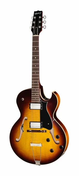 Heritage Guitar Standard II H-575 OSB ujęta od przodu na neutralnym tle
