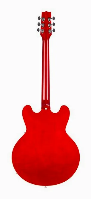 Heritage Guitar Standard II H-535 Trans Cherry, tył korpusu