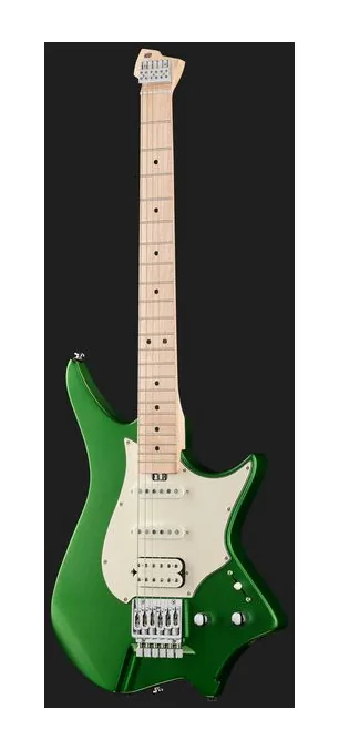 Hils HNS1M Metallic Emerald Green, korpus i lakier z bliska