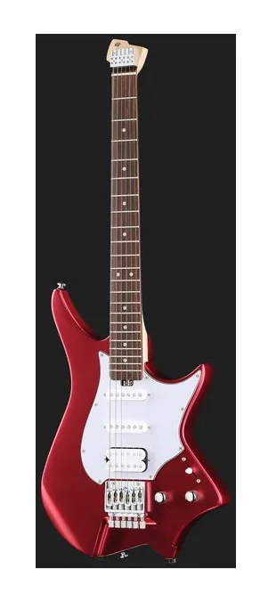 Hils HNS1R Metallic Ruby Red, przetworniki i gałki regulacji