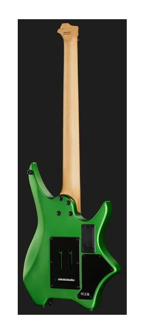 Hils Next HN5 Met. Emerald Green LH, gryf i podstrunnica z boku