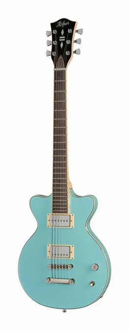 Höfner H4800-PR-G Leader Light Green widziana od przodu