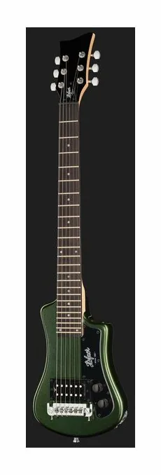 Höfner Shorty Cadillac Green, tył korpusu