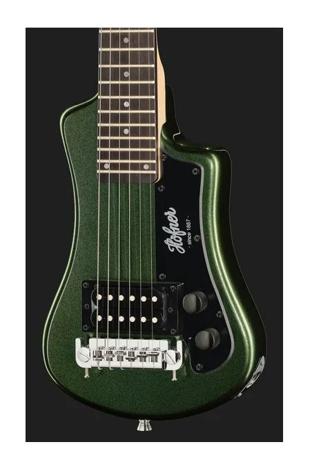 Höfner Shorty Cadillac Green, linie korpusu z góry