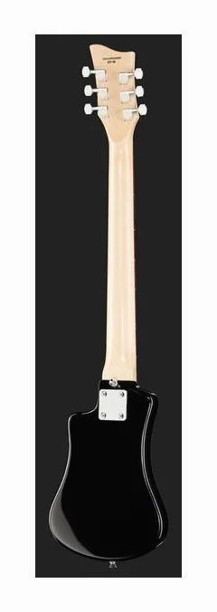 Höfner Shorty Deluxe BK, linie korpusu z góry