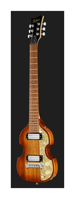 Höfner Shorty Violin Guitar SB/Per, gryf i podstrunnica z boku