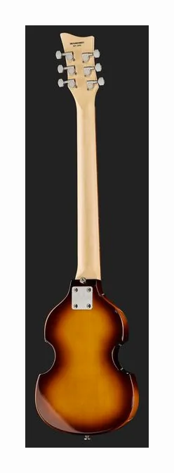 Höfner Shorty Violin Guitar, prog zerowy i pierwsze pozycje na gryfie