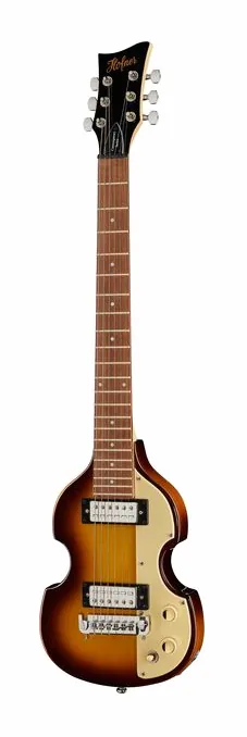 Höfner Shorty Violin Guitar widziana od przodu