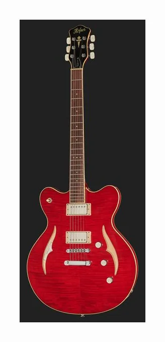 Höfner Verythin CT Special Sunburst z bliska od przodu