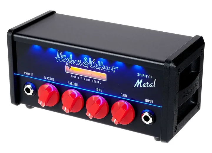 Hughes & Kettner Spirit of Metal, panel sterowania z bliska